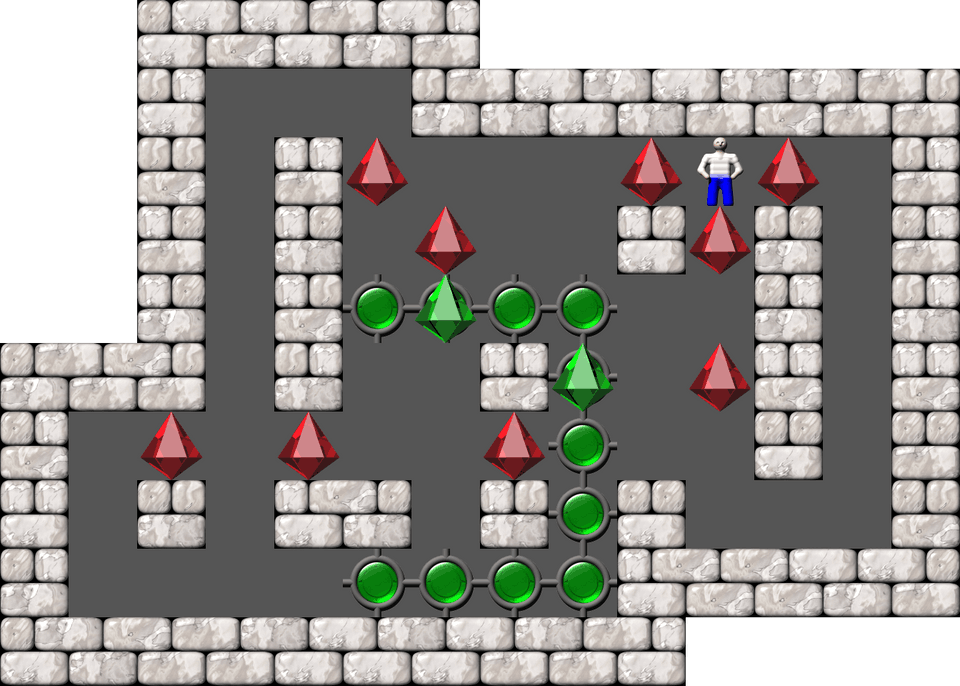 Sokoban Spiros 8 level 76